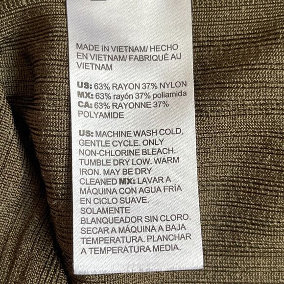 Chico's Flat Back Ribbed Cardigan Sweater Women Size XL Green V Neck Pockets - Picture 8 of 11